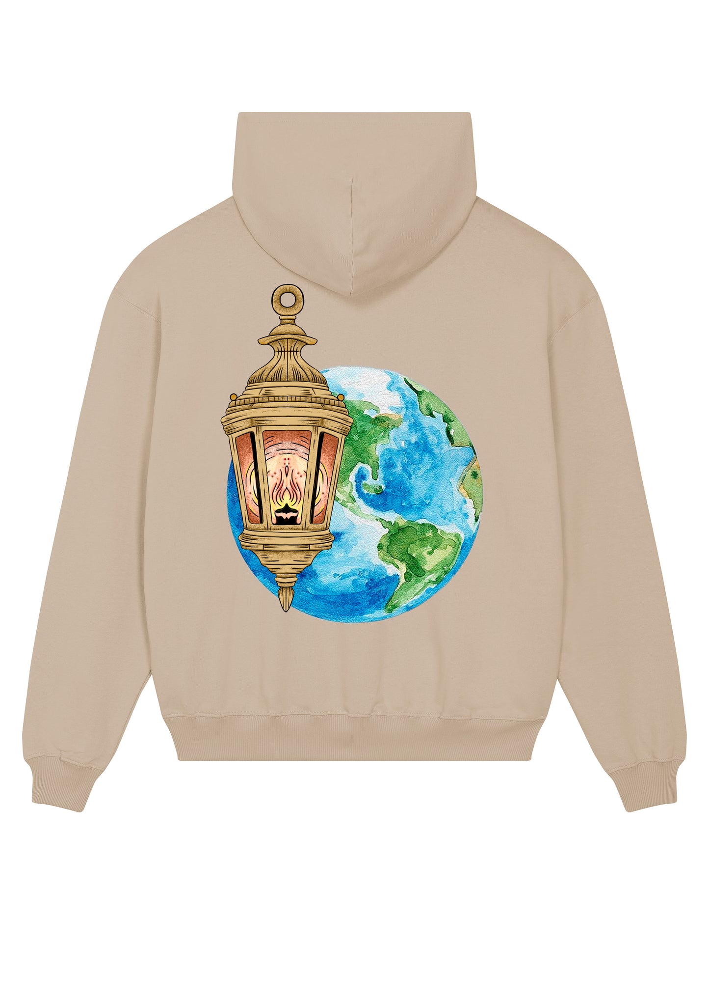 Sweatshirt à capuche Light to the world